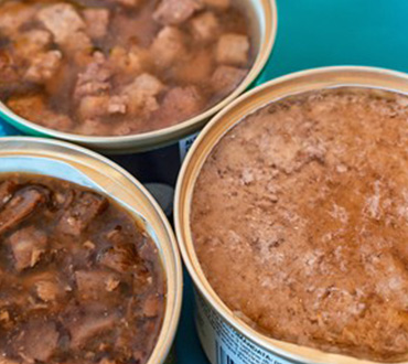 Pet wet food